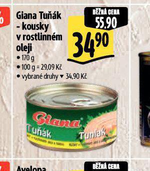 GIANA TUK KOUSKY V ROSTLINNM OLEJI