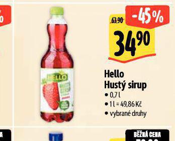 HELLO HUST SIRUP