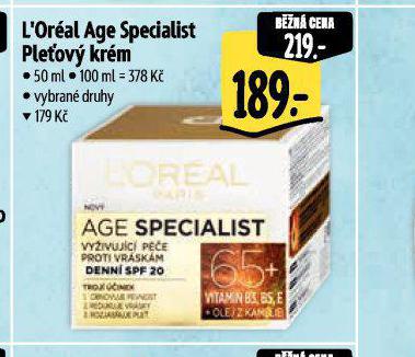 LOREAL AGE SPECIALIST PLEOV KRM