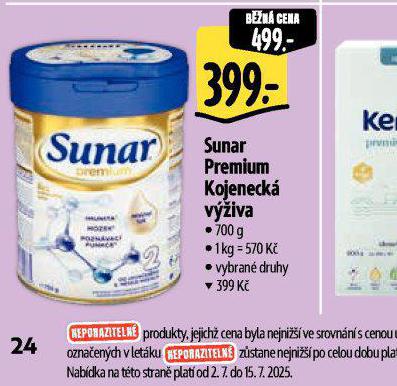 SUNAR PREMIUM KOJENECK VݎIVA