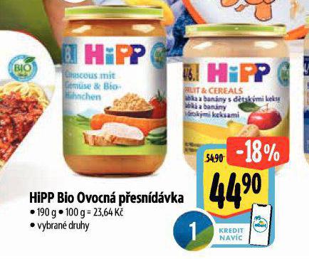 HIPP BIO OVOCN PESNDVKA