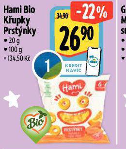 HAMI BIO KUPKY PRSTNKY