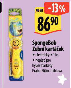 SPONGEBOB ZUBN KARTEK