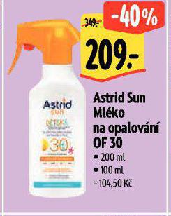 ASTRID SUN MLKO NA OPALOVN 