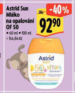 ASTRID SUN MLKO NA OPALOVN