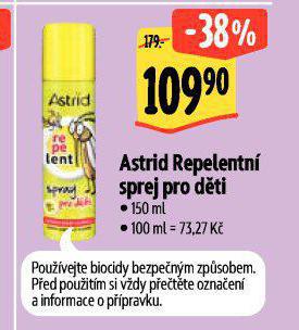 ASTRID REPELENTN SPREJ PRO DTI