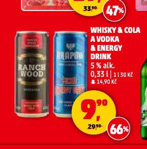 VODKA & ENERGY DRINK