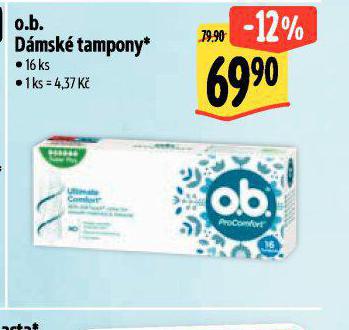 O.B. DMSK TAMPONY