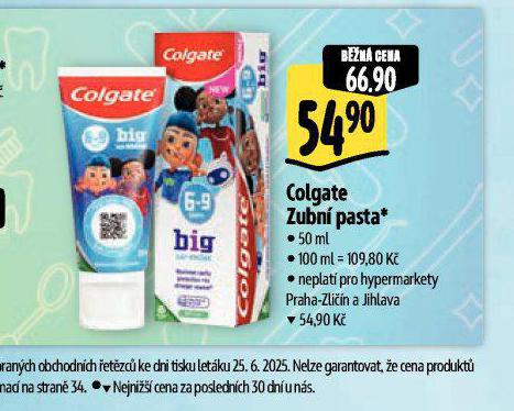 COLGATE ZUBN PASTA