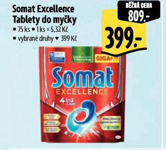 SOMAT EXCELLENCE TABLETY DO MYKY