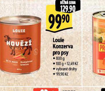 LOUIE KONZERVA PRO PSY
