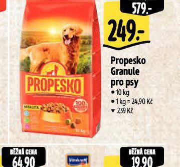 PROPESKO GRANULE PRO PSY