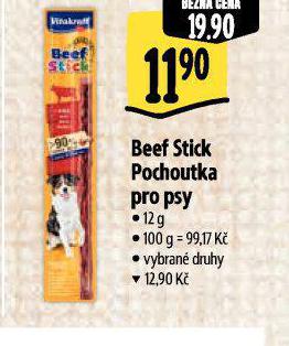 BEEF STICK POCHOUTKY PRO PSY