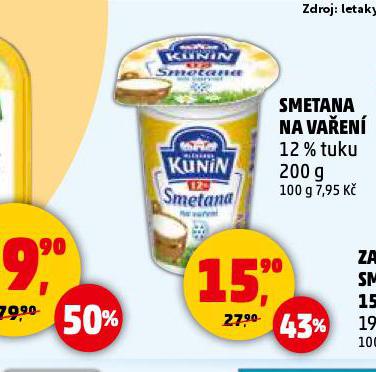 KUNN SMETANA NA VAEN 12%
