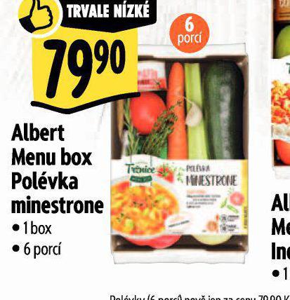 ALBERT MENU BOX POLVKA MINESTRONE
