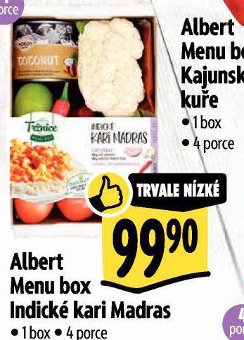 ALBERT MENU INDICK KARI MADRAS