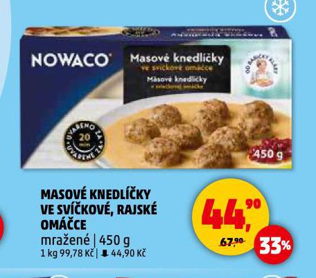 NOWACO MASOV KNEDLKY