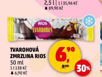TVAROHOV ZMRZLINA RIOS