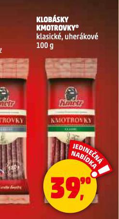 KLOBSKY KMOTROVKY