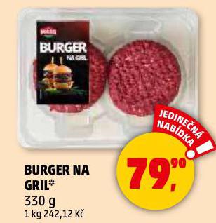 BURGER NA GRIL