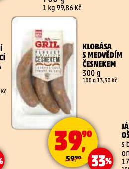 KLOBSA S MEDVDM ESNEKEM