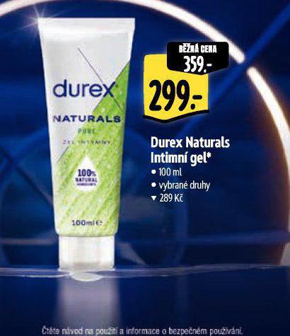 DUREX NATURALS INTIMN GEL