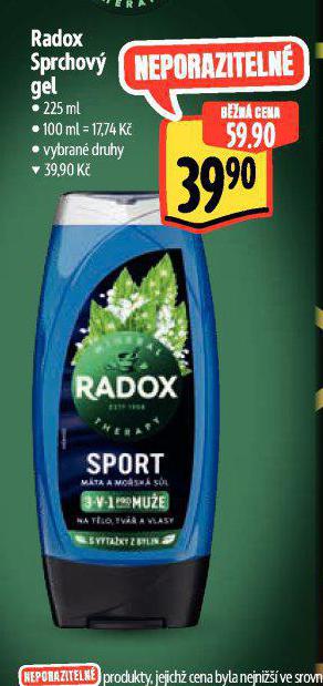 RADOX SPRCHOV GEL