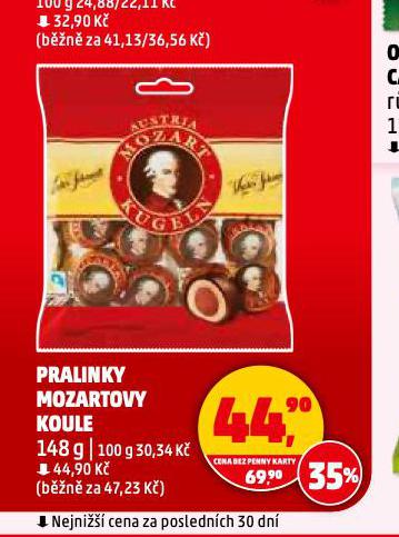 PRALINKY MOZARTOVY KOULE