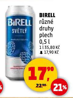 BIRELL NEALKOHOLICK PIVO