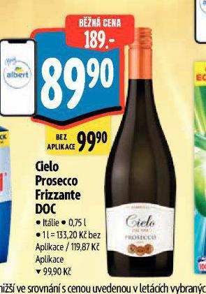 CIELO PROSECCO FRIZZANTE DOC