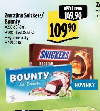 ZMRZLINA SNICKERS / BOUNTY