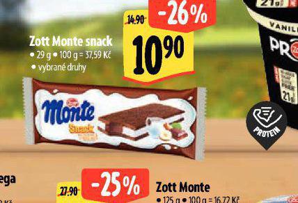 ZOTT MONTE SNACK