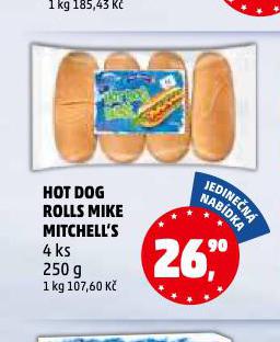 HOT DOG ROLLS MIKE MITCHELL'S