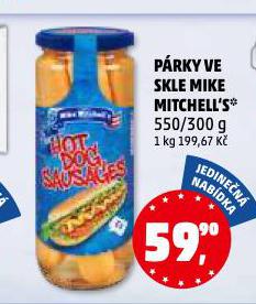 PRKY VE SKLE MIKE MITCHELL'S