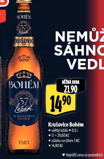 PIVO KRUOVICE BOHM