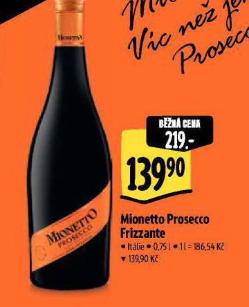 MIONETTO PROSECCO FRIZZANTE