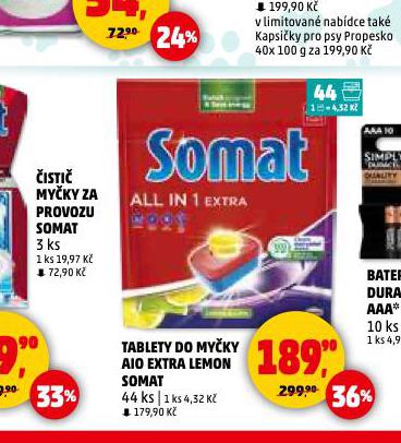 SOMAT TABLETY DO MYKY