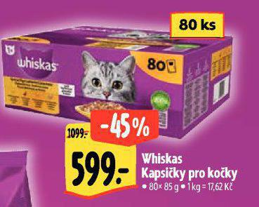 WHISKAS KAPSIKY PRO KOKY
