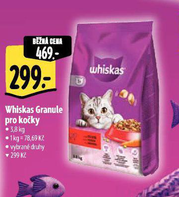 WHISKAS GRANULE PRO KOKY