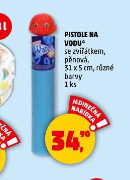 PISTOLE NA VODU