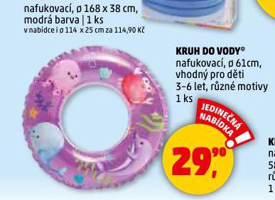 KRUH DO VODY