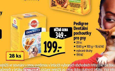 PEDIGREE DENTLN POCHOUTKY PRO PSY