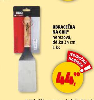 OBRACEKA NA GRIL