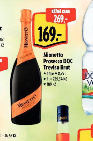 MIONETTO PROSECCO DOC TREVISO BRUT