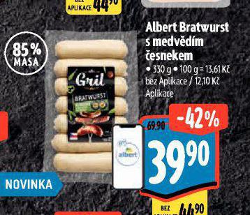 ALBERT BRATWURST S MEDVDM ESNEKEM