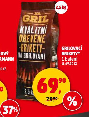 GRILOVAC BRIKETY