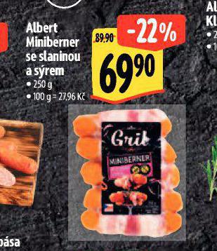 ALBERT MINIBERNER SE SLANINOU A SREM