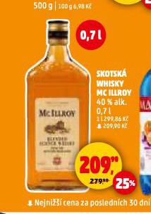 SKOTSK WHISKY MC ILLROY