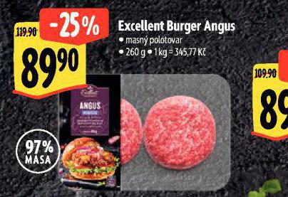EXCELLENT BURGER ANGUS
