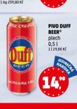 PIVO DUFF BEER